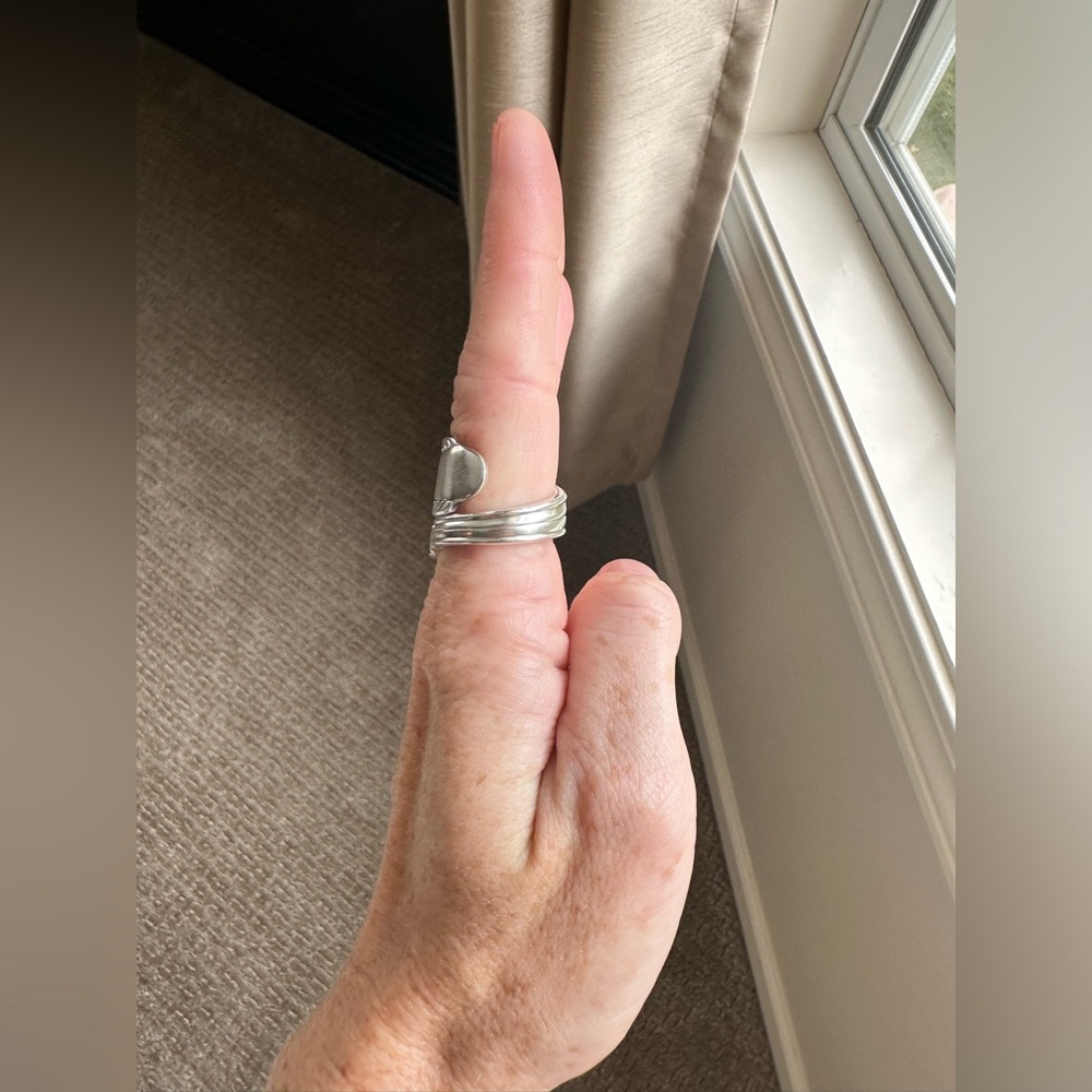 Handmade Spoon Ring - Picture 7 of 15